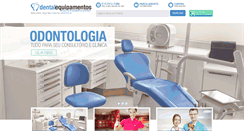 Desktop Screenshot of dentalequipamentos.com.br